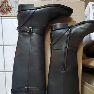 ANTONIO MELANI Womens Calf High Boots 8.5